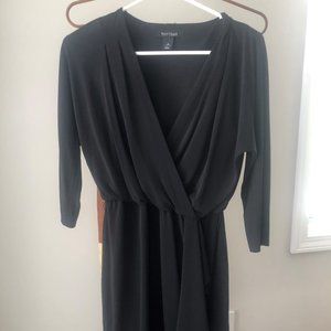 Black Wrap Dress